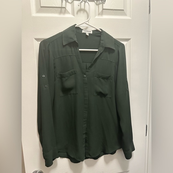EXPRESS Portofino Work Blouse - Picture 1 of 2